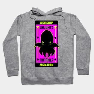 Worship Cthulhu Propaganda Poster Hoodie